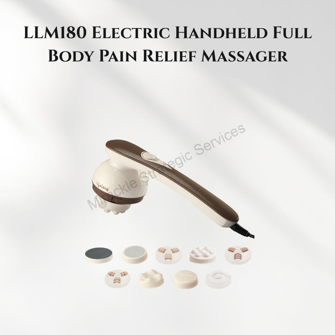 Lifelong LLM180 Electric Handheld Full Body Pain Relief Massager