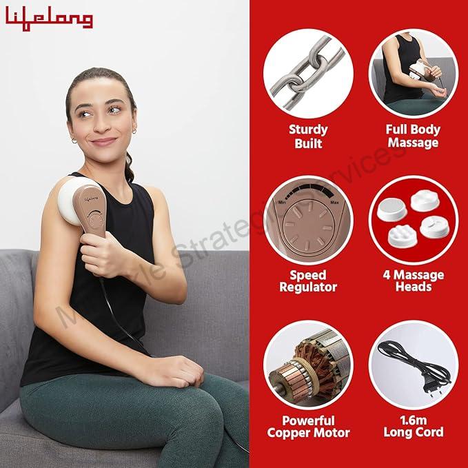 Lifelong LLM270 Powerful Handheld Electric Manipol Massager - Image 2