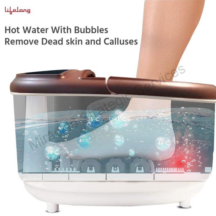 Lifelong electric foot spa massager - LLM306 - Image 2