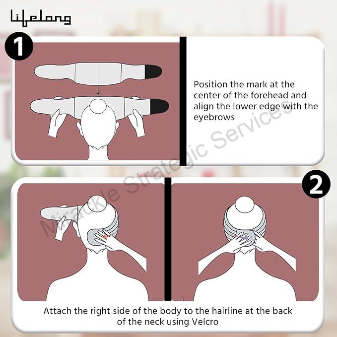 Lifelong Wireless Head Massager - LLM936 - Image 2