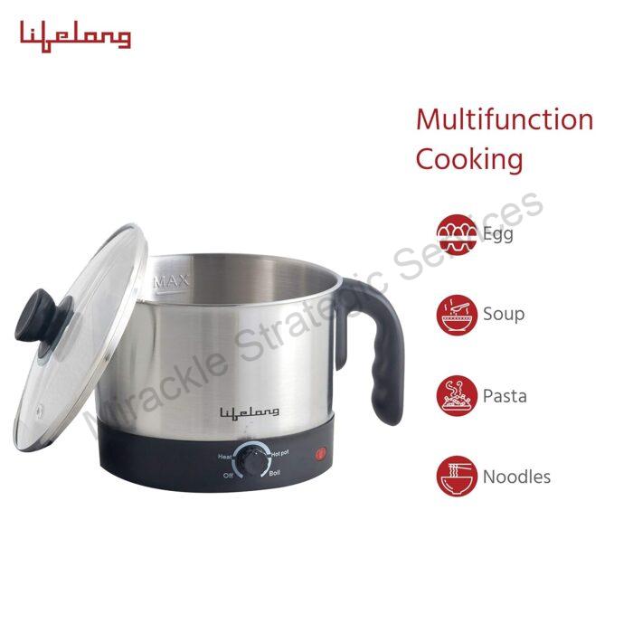 Lifelong Multifunction Cooker/Kettle 1.5 litres LLMC01 - Image 2