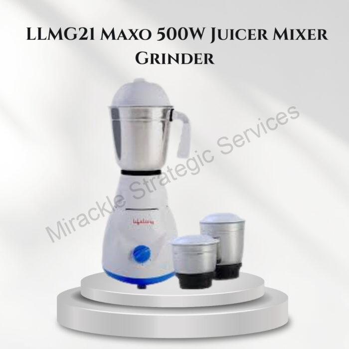 Lifelong LLMG21 Maxo 500W Juicer Mixer Grinder