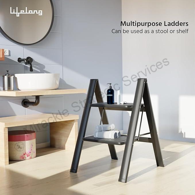 Steel Ladder-2 Step LLSLS02 - Image 2