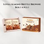 Loyka Almond Brittle Brownie Box ( 4 pcs )
