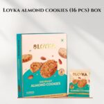 Loyka almond cookies (No Maida) (16 pcs) box