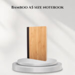 Bamboo A5 size notebook