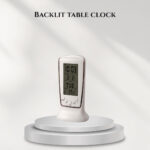 Backlit table clock