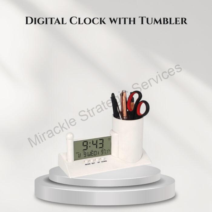 Digital Clock with Tumbler