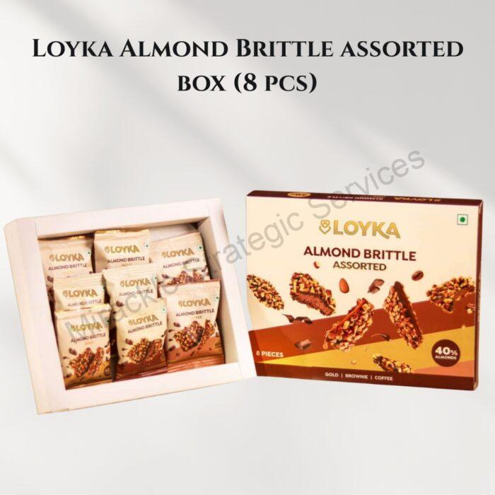 Loyka Almond Brittle assorted box (8 pcs)