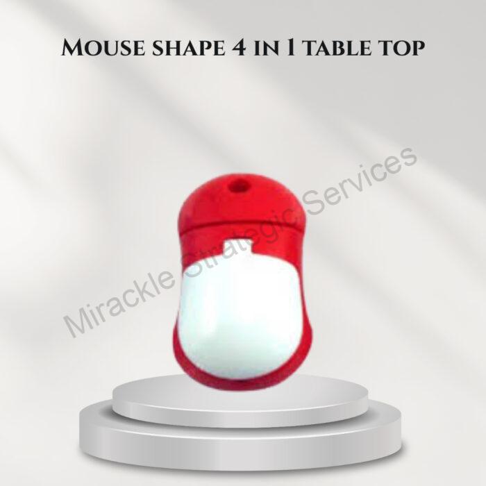Mouse shape 4 in 1 table top