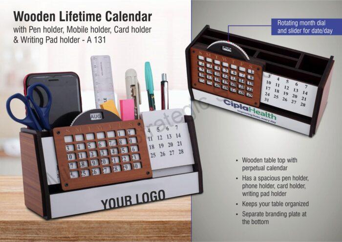 Wooden Lifetime calendar - Image 2