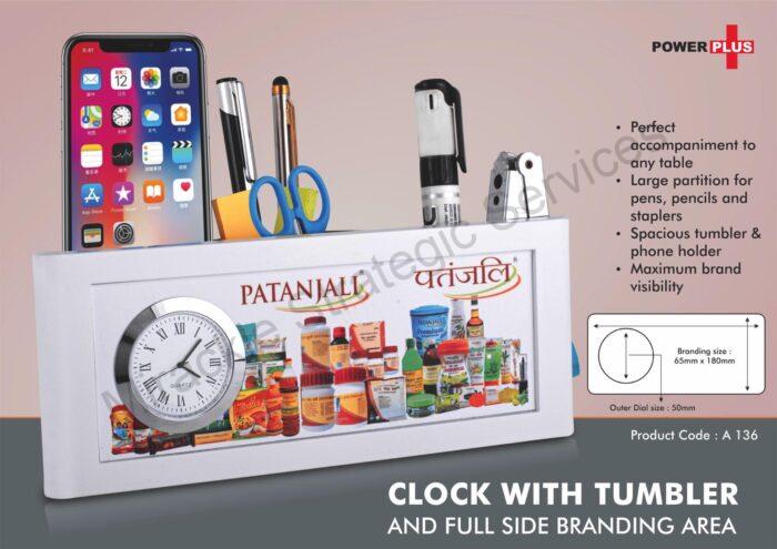 Clock with tumbler - Image 2