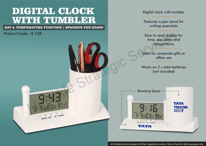 Digital Clock with Tumbler - Image 2