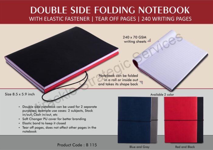 Double side folding notebook - Image 2