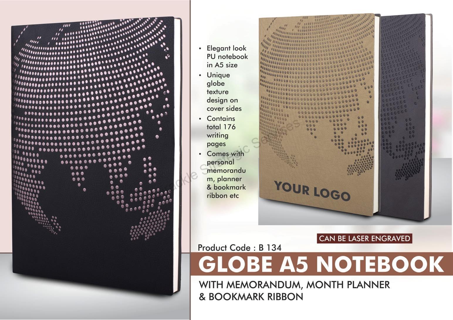 Globe A5 notebook - Image 2