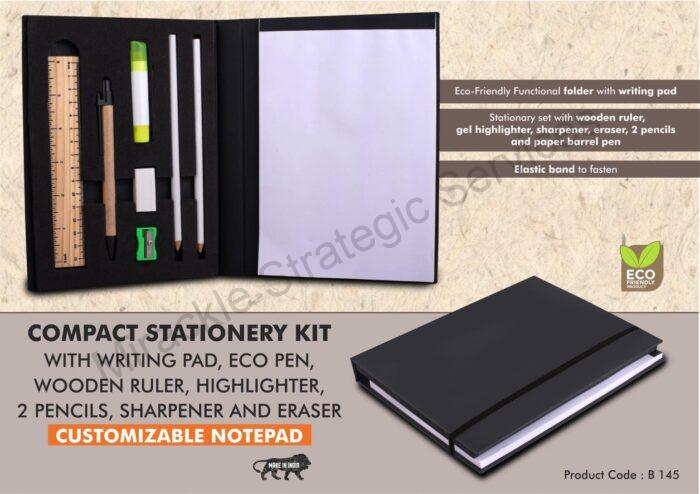 Compact Stationery kit with Writing pad - Image 2