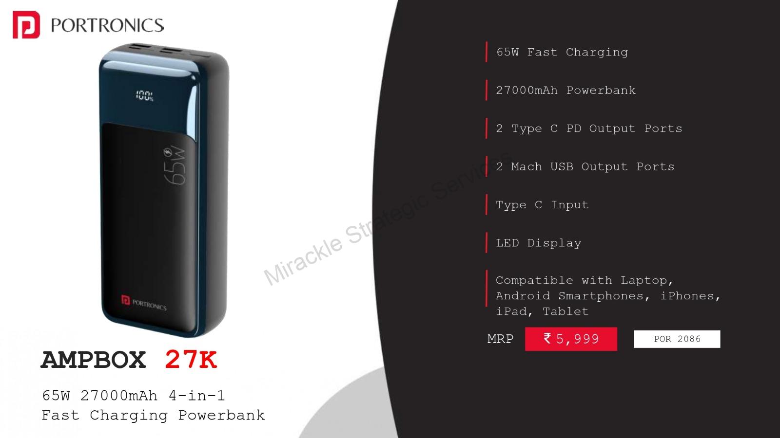 Portronics Ampbox 27k - Image 2