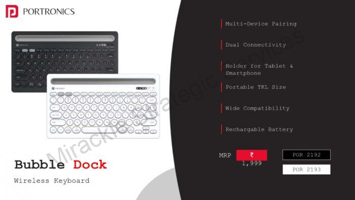 Portronics Bubble Dock - Image 2
