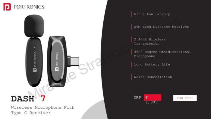Portronics Dash 7 type C Receiver - Image 2