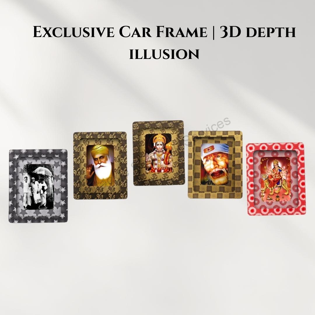 Exclusive Car Frame | 3D depth illusion - D26