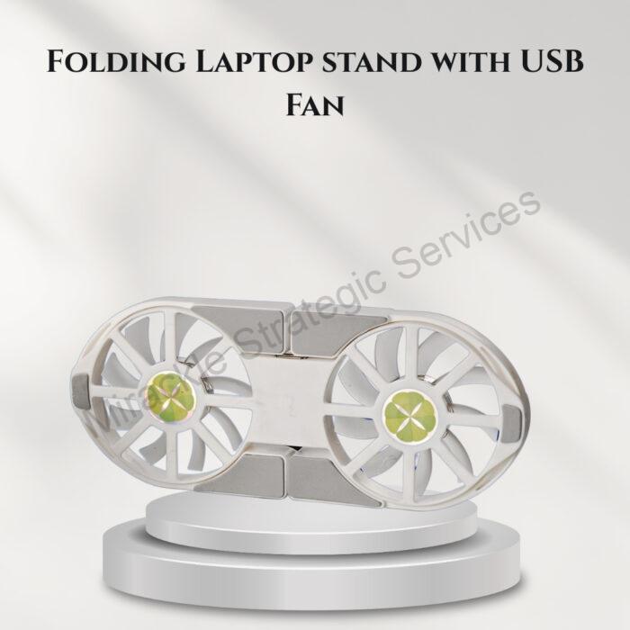 Folding Laptop stand with USB Fan - CB17