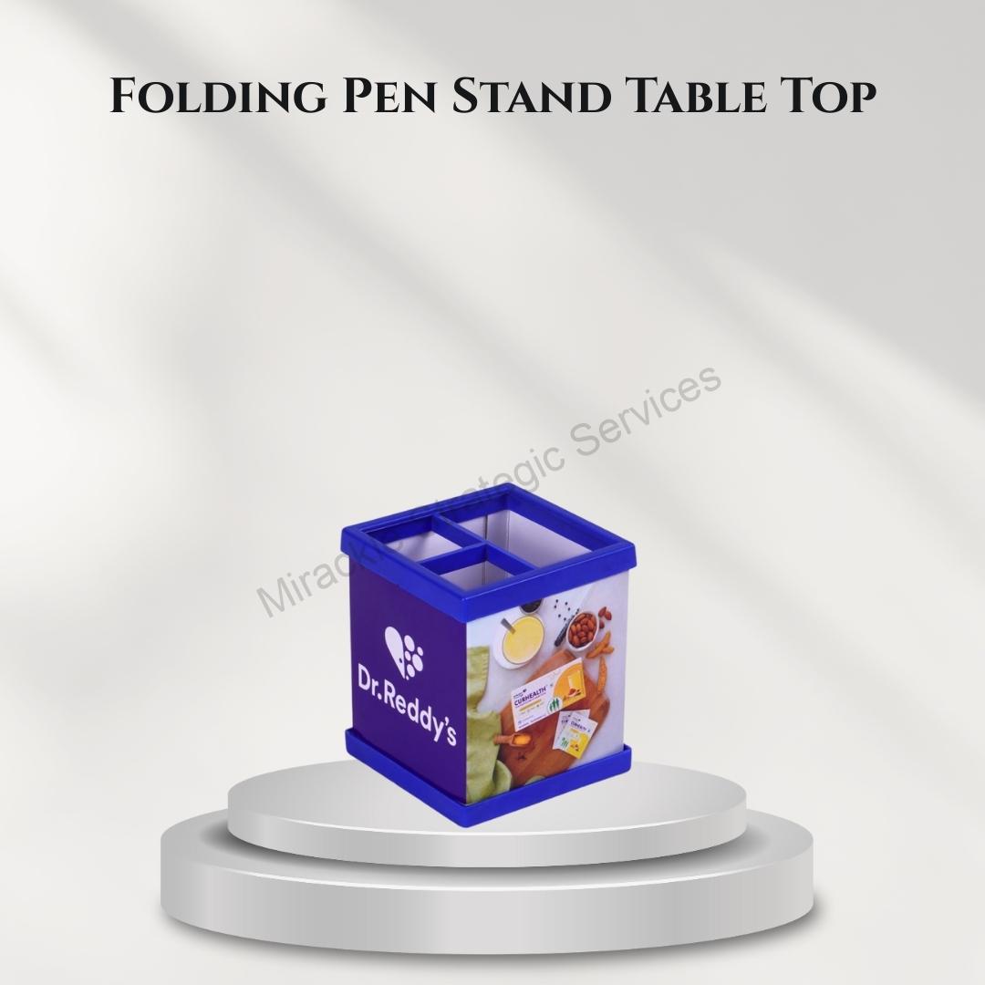Folding Pen Stand Table Top - B183