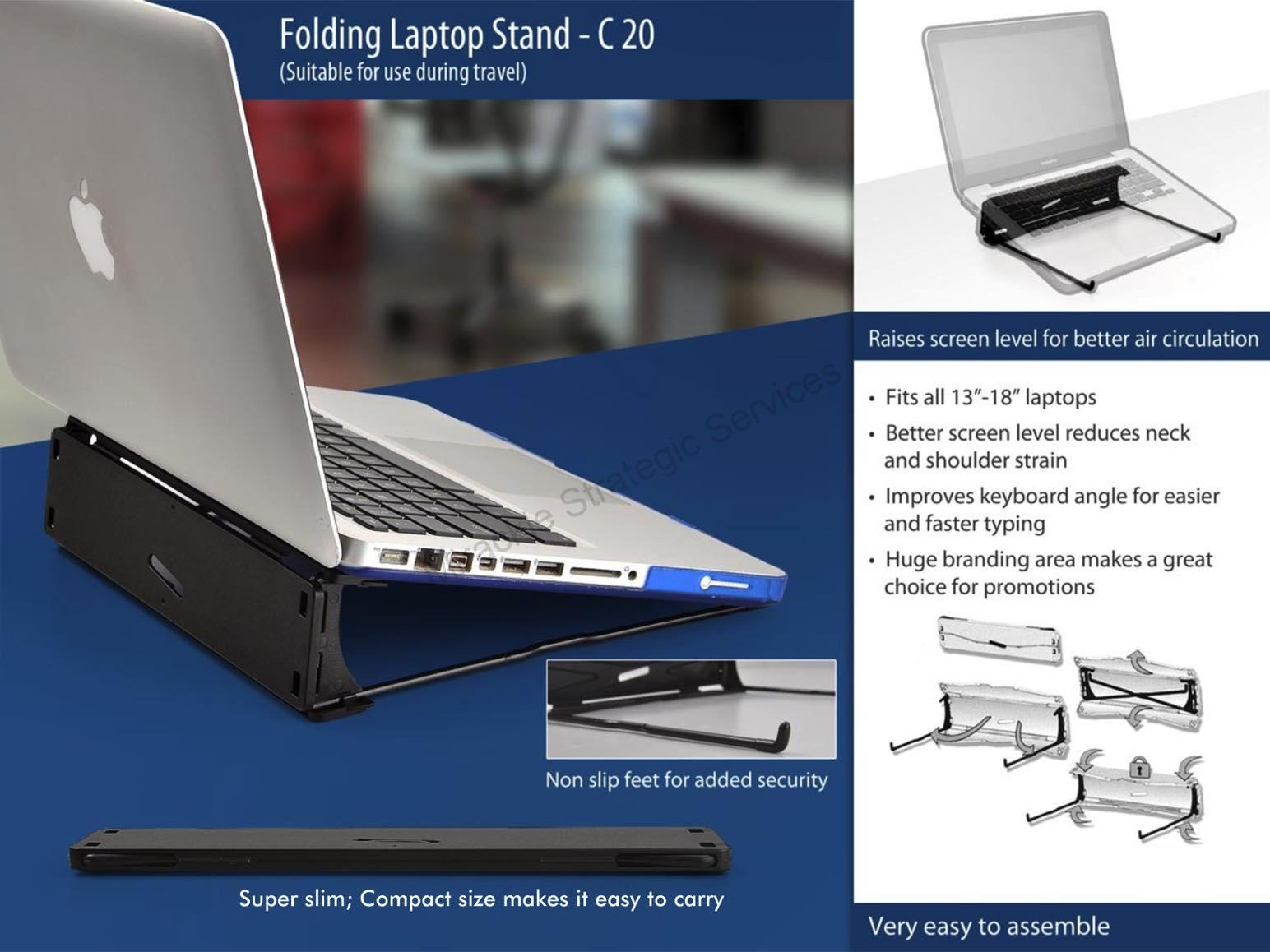 Folding laptop stand - C20 - Image 2