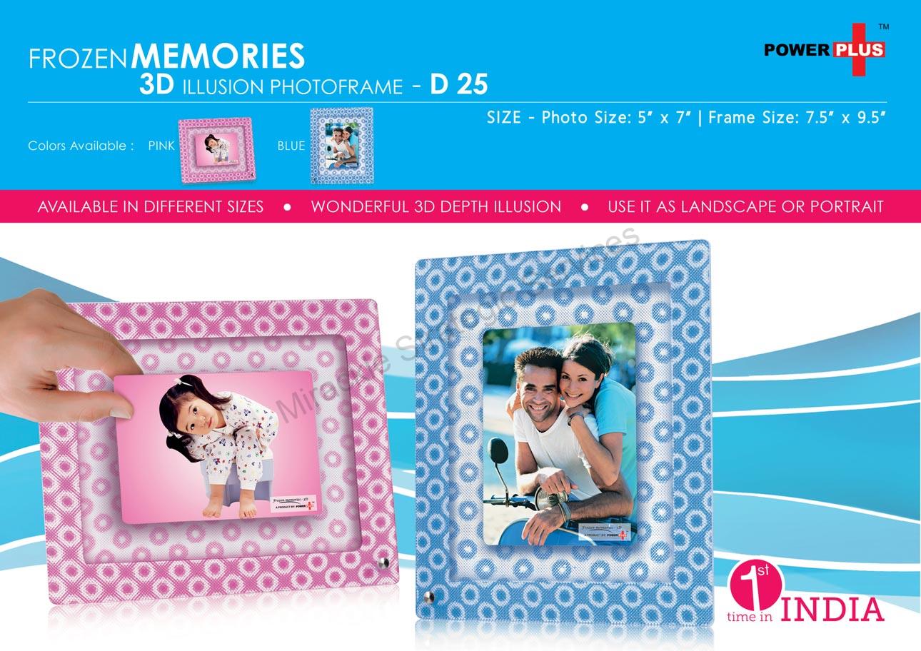 Frozen memories | 3D photo frame (5 x 7) - D25 - Image 2