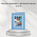 Frozen memories | 3D photo frame (5 x 7) - D25