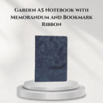 Garden A5 Notebook with Memorandum and Bookmark Ribbon - B181
