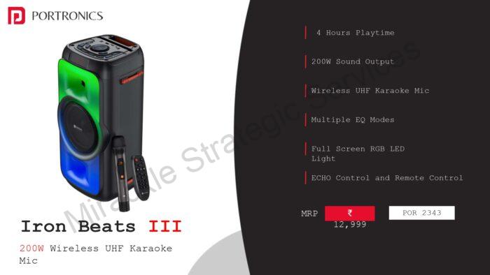 Portronics Iron Beats III - Image 2