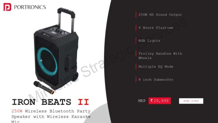 Portronics Iron Beats II - Image 2