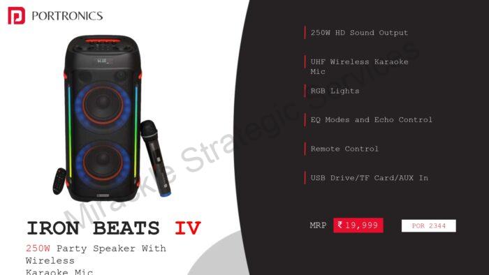 Portronics Iron Beats IV - Image 2