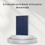 Keyboard notebook with metal Bookmark - B186