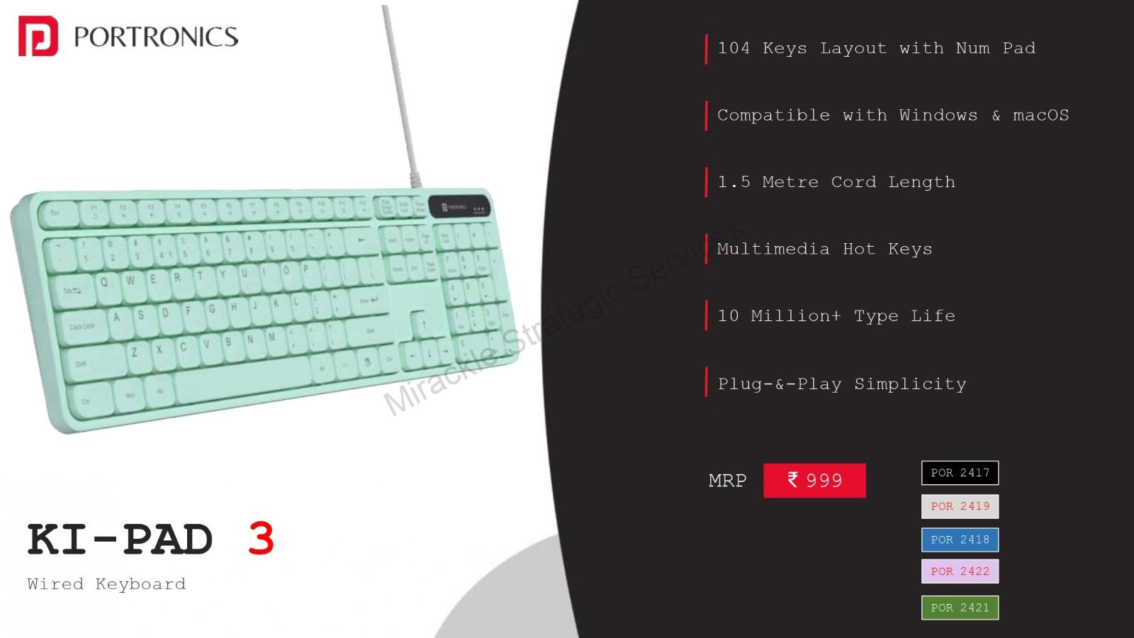 Portronics Ki-Pad 3 - Image 2