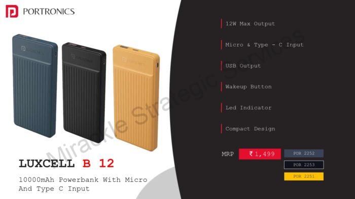 Portronics Luxcell B12 - Image 2