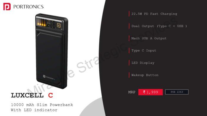 Portronics Luxcell C - Image 2