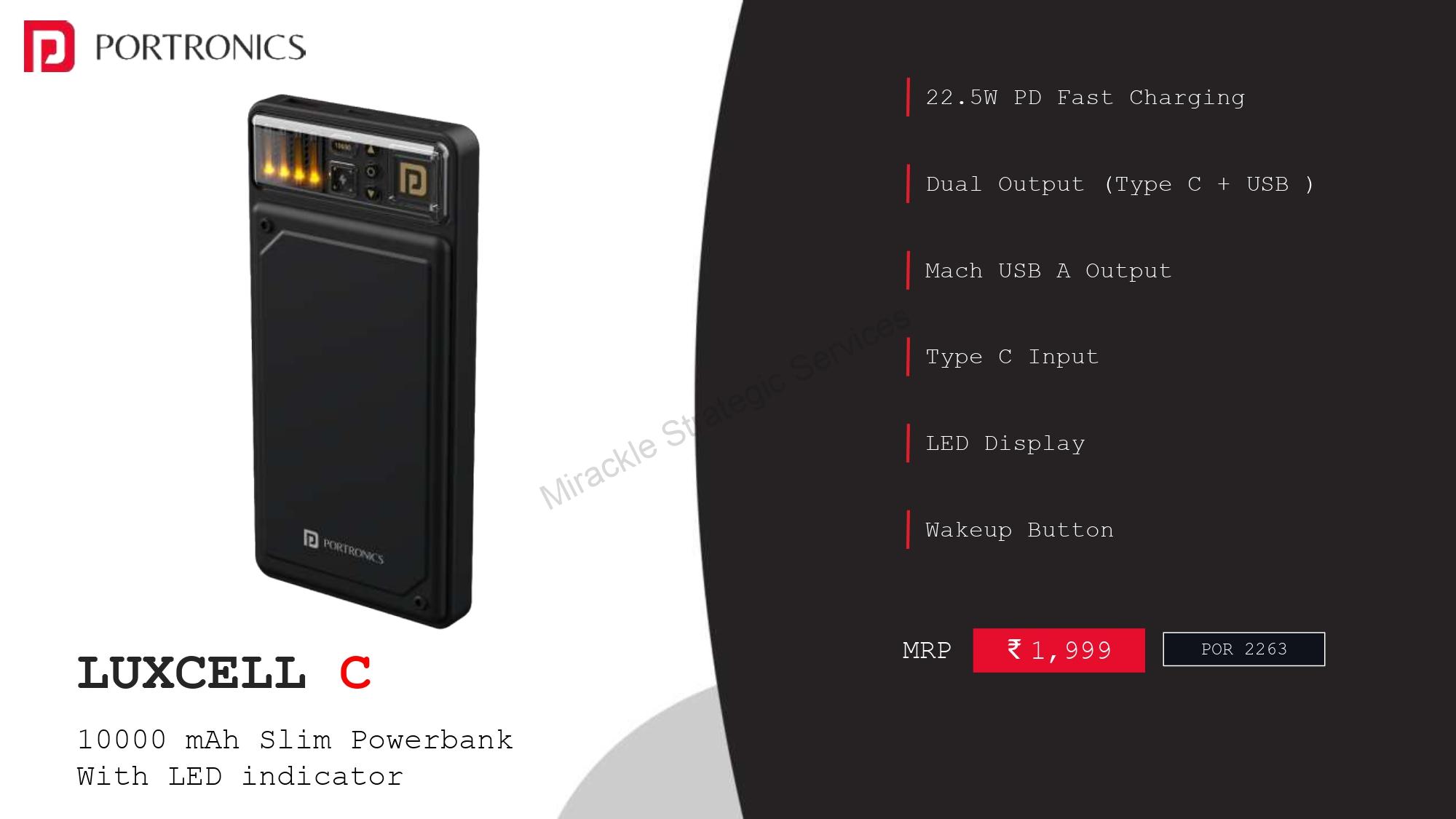 Portronics Luxcell C - Image 2