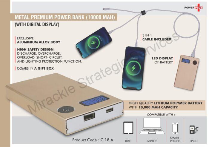Magic box Premium Power Bank -10000 mAh - C18a - Image 2