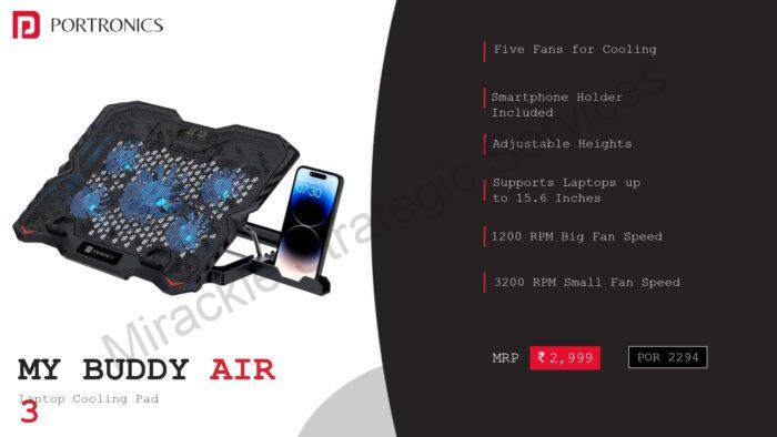 Portronics My Buddy Air 3 - Image 2
