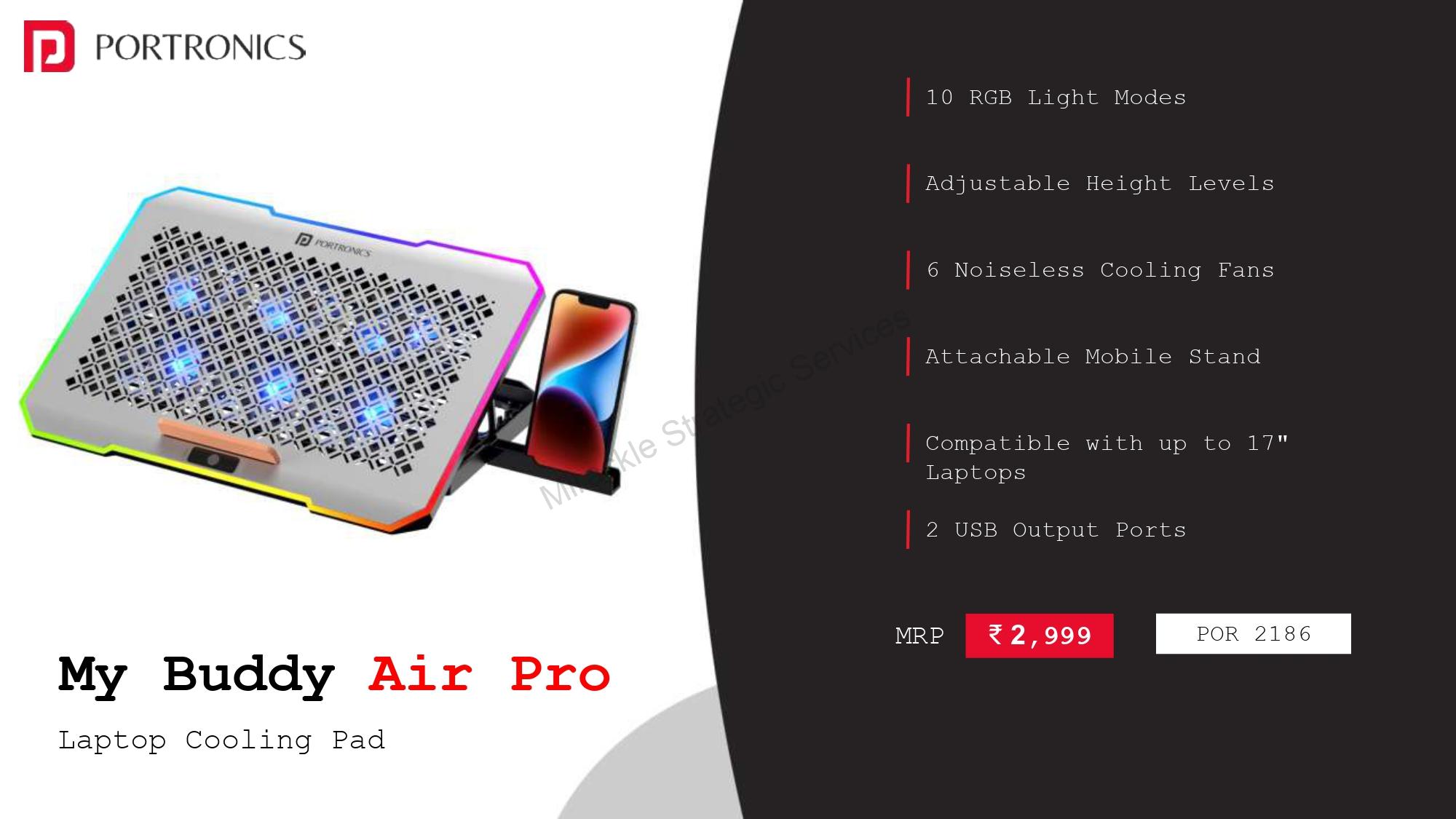 Portronics My Buddy Air Pro - Image 2
