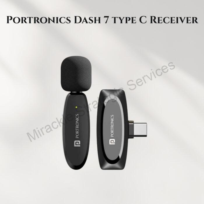 Portronics Dash 7 type C Receiver