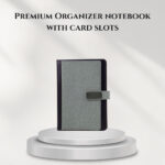 Premium Organizer notebook with card slots - B185