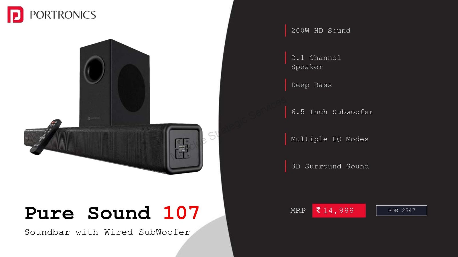 Portronics Pure Sound 107 - Image 2