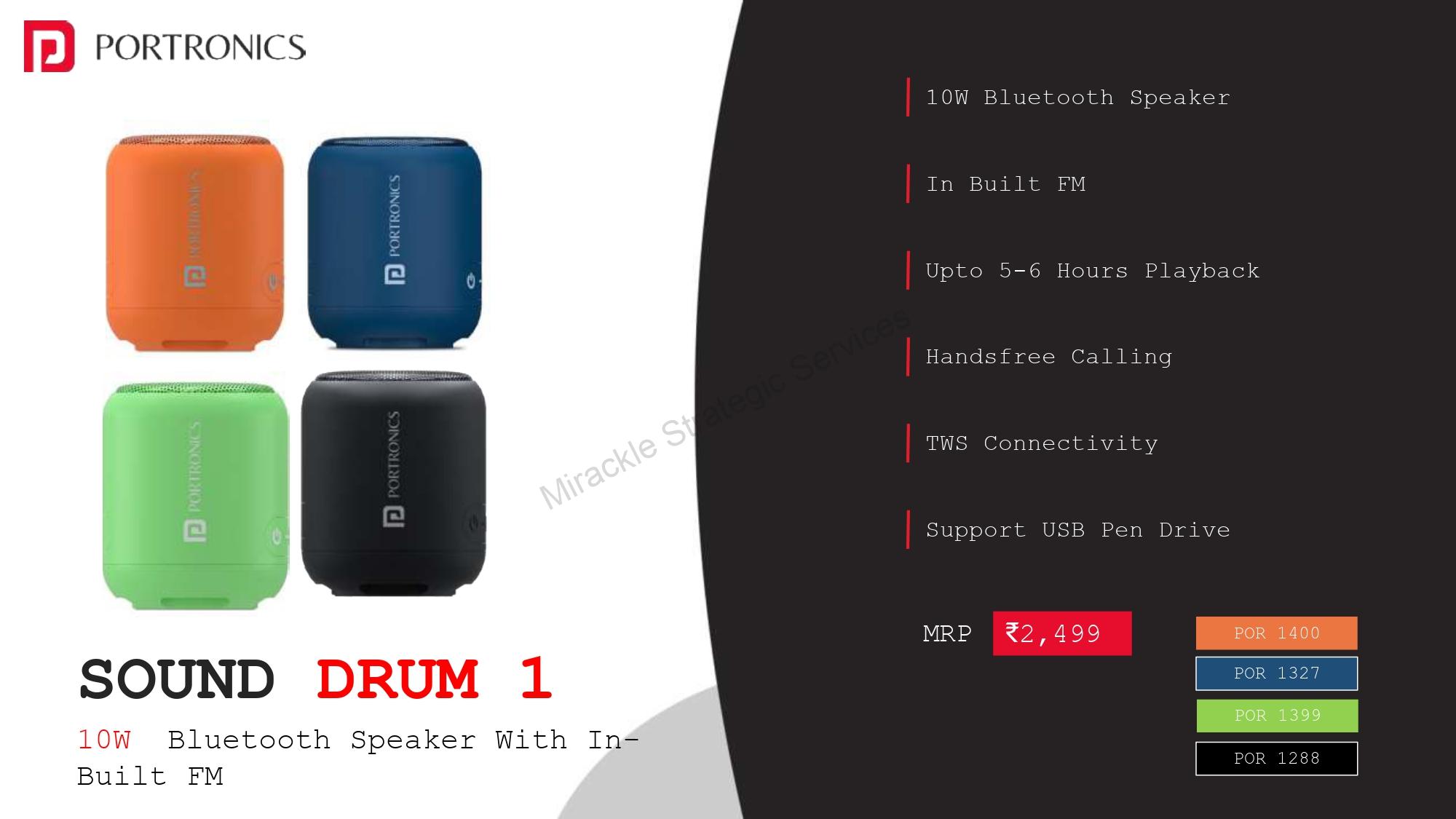 Portronics Sound Drum 1 - Image 2