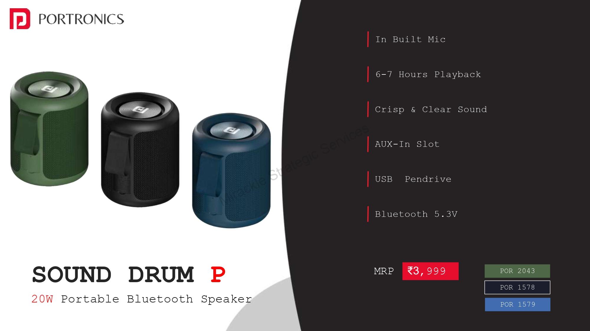 Portronics Sound Drum P - Image 2