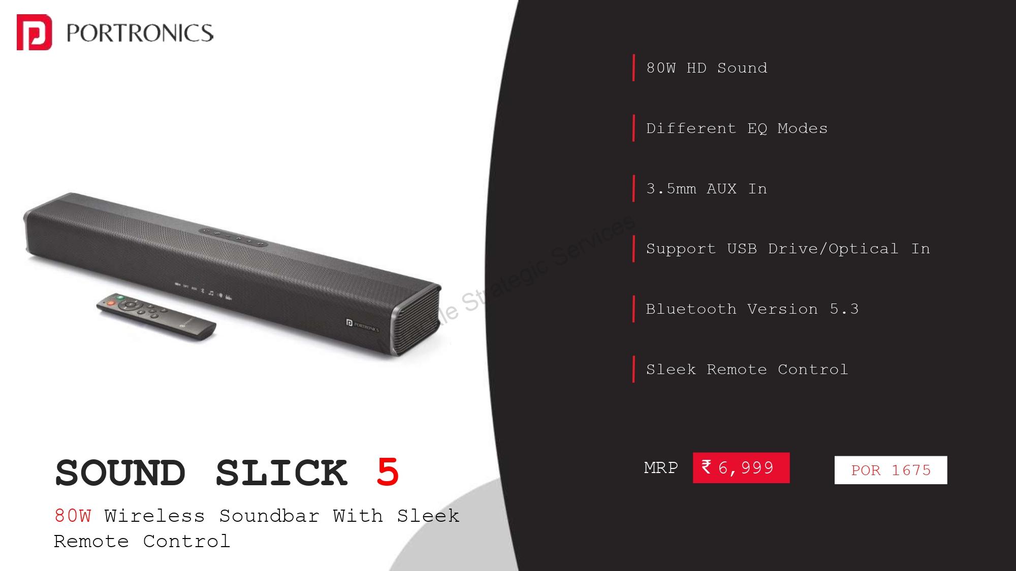 Portronics Sound Slick 5 - Image 2