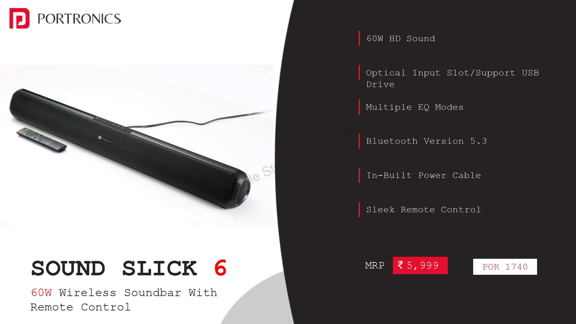 Portronics Sound Slick 6 - Image 2