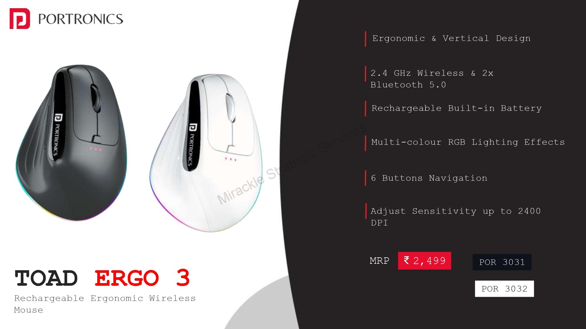 Portronics Toad Ergo 3 - Image 2