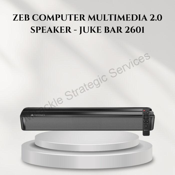 ZEB COMPUTER MULTIMEDIA 2.0 SPEAKER - JUKE BAR 2601